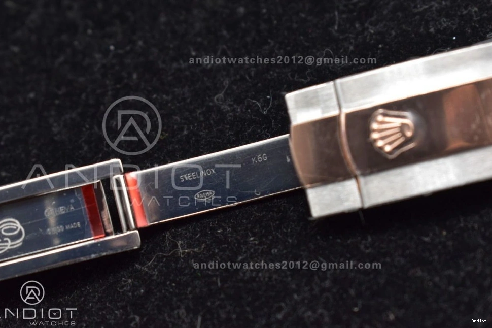 Brown RG VSF on 904L Bracelet 126331 Jubilee Steel SS 1:1 41 DateJust Dial VS3235 Edition Best 0310